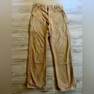 Duck double knee Carhartt dungaree pant 31x32